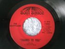 45 RARE NORTHERN SOUL The Egyptians Thanks To You  SOUL SAUCE