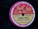 LIGHTNIN HOPKINS Shining Moon / Ida May GOLD STAR BLUES 78 CLEAN