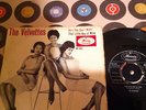 THE VELVETTES / HE'S THE ONE I WANT / PICTURE SLEEVE / NEAR MINT .   .