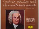 Szeryng: Bach Sonatas/Partitas for Violin - DG SLPM 139 270/72 (3LP box, tulip)