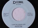 rare Modern Soul 45 PRICELESS love in your life DECIMAL Hear