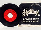 HELLION- Driving Hard / Black Knight 45 RPM LP PICTURE SLEEVE METAL Deep Purple