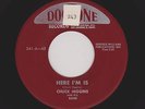 '55 W Coast R&B Mover/Sax Instro CHUCK HIGGINS Here I'm Is/Tonky Honk M- HEAR