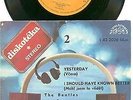 CZECHOSLOVAKIA / THE BEATLES ,YESTERDAY, VERY RARE CZECHOSLOVAKIAN 7'' FROM 1976