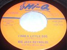 BIG JACK REYNOLDS I HAD A LITTLE DOG MOD R&B HI-Q MINT ART GRISWOLD *HEAR IT*