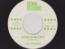 '60 Twin Spin White DooWop EPISODES Where Is My Love/Christmas Tree M- HEAR BOTH