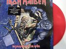 IRON MAIDEN LP VINYL NO PRAYER FOR THE DYING-VINYL ROUGE-RED VINYL -IMPORT U.S.A