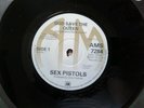 Sex pistols a&m god save the queen rare punk damned clash oi 7284 on run out