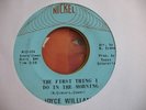 JOYCE WILLIAMS GREAT NORTHERN SOUL 45 ON NICKEL 2 LISTEN TO IT