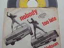 LARRY WILLIAMS JOHNNY WATSON NOBODY / TOO LATE HOLLAND SLEEVE SOUL FUNK