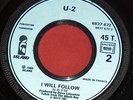 U 2 VERY RARE U2  PROMO SINGLE ISLAND 1980 A DAY WITHOUT YOU