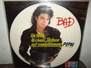 Michael Jackson FRENCH Promo Pepsi BAD LP Picture Disc VERY RARE