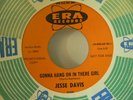 M- RARE 45 RPM NORTHERN SOUL PROMO JESSIE DAVIS ERA 3189 GONNA HANG ON IN THERE