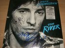 Bruce Springsteen - The River LP Sleeve signed by Bruce  & The Band