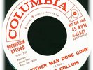 LORRIE COLLINS ANOTHER MAN DONE GONE RARE ROCKABILLY JOHNNY CASH PROMO 45