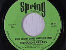 RICHARD BARBARY: When Johnny Comes Marching Home / Get Right 45 Soul