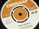 EYES OF BLUE - HEART TROUBLE - UK DERAM + UK Mod Soul version Parliaments - HEAR