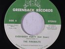 FIREBOLTS: Everybody Party (get Down) / Hum Along Song 45 rare Funk