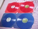 *BEATLES* 1962 to 1966 / 1967 to 1970 - 1978 UK *RED / BLUE VINYL* 4LP