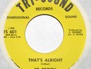 hear: ED CROOK on Tri-Sound M- northern 45 That's Alright/You'll See