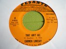 CARMEN LINDSAY -   That Ain't  All - PESANTE  - Unknown Crossover Soul