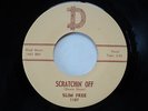 RARE ROCKABILLY 45 Slim Free - Scratchin' Off   D 1187 NM- HEAR IT