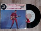 JOHNNY HALLYDAY VOGUE t'aimer follement vinylSP 45t 45 722 SUPER RARE 14/03/1960