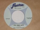 Original 45 The Pedestrians Garage It's Too Late Fenton Unplayed Top Condition