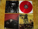 Slayer - Christ Illusion LP Red Vinyl Signed Exodus Metallica Possessed Metal