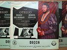 Verdi - Otello Decca LXT 5009-11 Orange / Gold 3 x LP NM Del Monaco / Tebaldi