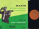 RARE EMIL TELMANYI J.S. BACH LXT 2951 MONO LP
