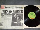 JETHRO TULL  thick as a brick  1972- UK EARLY  PRESS -  CHRYSALIS -   EX-