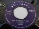 DANDY - Rudy A Message To You 7' 1967 SKA BEAT VG Listen