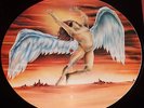 LED ZEPPELIN PICTURE DISC  LP LIVE IN CLEVELAND 1977 ONLY 1000 EX  MINT MUSHROOM