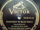 1927 Rhapsody In Blue - George Gershwin Pianist-Mint- Rare- Victor 35822 -12