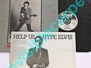 ELVIS COSTELLO Rare HYPE flyer insert STIFF RECORDS My Aim Is True punk poster