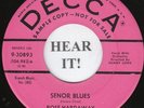 R&B 45 Rose Hardaway (Decca PROMO 30893) Senor Blues VG++/M-