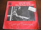 GEORGE HARRISON give me peace on earth ISRAELI RARE 7