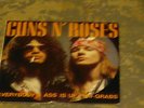 GUNS N' ROSES EVERYBODYS ASS IS UP FOR GRABS 2 RECORD SET METAL VINYL RECORD