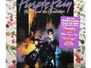 PRINCE PURPLE RAIN PURPLE VINYL '84 PROMO LP w/ POSTER GOLD EMBOSSED STAMP