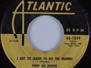 R&B Popcorn 45 IVORY JOE HUNTER I Got to Learn to Do the Mambo ATLANTIC HEAR