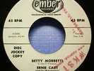 Ernie Cast - Betty Morretti & Cool It Baby - Rare 1958 Rock 'n Roll Promo 45