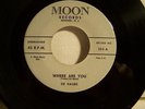 Very Rare Doo Wop 45 De Vaurs Where Are You Moon 105 Very Strong VG+ Listen