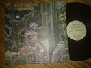 IRON MAIDEN, ULTRA  RARE TRUE ZIMBABWE  PRESSING , D.J. SAMPLE , SOMEWHERE IN TI