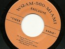 THE BEATLES: WQAM 560 MIAMI - VISIT TO MIAMI W/ COVERAGE AND INTERVIEWS - 45 RPM