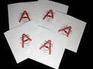 THE BEATLES COLLECTION OF 5 DEMO UK PARLOPHONE 45s 1963 - 1965 