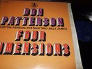 DON PATTERSON : FOUR DIMENSIONS LP 1967 PRESTIGE PR 7533 USA