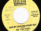 NORTHERN SOUL 45 RPM - THE VAN DYKES on MALA RECORDS