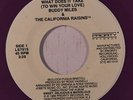 BUDDY MILES & CALIFORNIA RAISINS: What Does It Take To Win Your Love 45 (purple