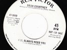 NORTHERN SOUL 45 RPM - DEAN COURTNEY on RCA VICTOR RECORDS